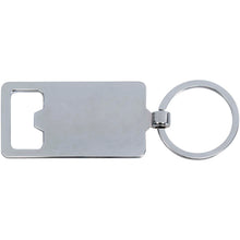 Load image into Gallery viewer, Snapper bamboo keychain with bottle opener — Natural (back)