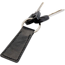 Load image into Gallery viewer, Puky recycled plastic keychain — Black (detail)