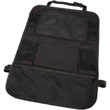 Load image into Gallery viewer, Lex car back seat organiser — Black (detail)