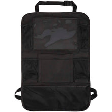 Load image into Gallery viewer, Lex car back seat organiser — Black (front)