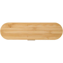 Load image into Gallery viewer, Runa cutlery set with bamboo lid — Dark Sand (front)