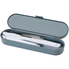 Load image into Gallery viewer, Runa cutlery set with bamboo lid — Slate grey (detail)