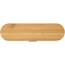 Load image into Gallery viewer, Runa cutlery set with bamboo lid — Slate grey (front)