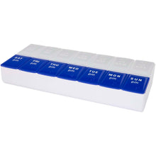 Load image into Gallery viewer, Cycle 7-day AM/PM multi-vitamin organiser — Blue