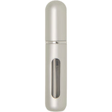 Load image into Gallery viewer, Filla 5 ml portable refillable perfume bottle — Matted silver (front)