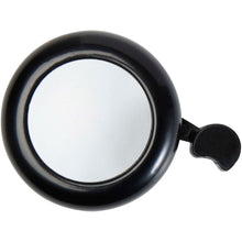 Load image into Gallery viewer, Bellix bicycle bell — Black (front)