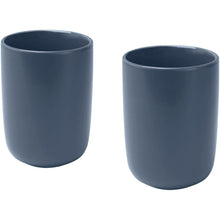 Load image into Gallery viewer, Male 350 ml ceramic cups with matt finish - set of 2 — Hale Blue