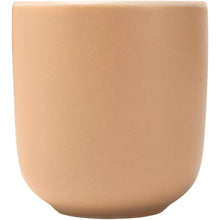 Load image into Gallery viewer, Male 90 ml ceramic espresso cups with matt finish - set of 2 — Oatmeal (front)