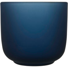 Load image into Gallery viewer, Male wooden serving tray and glass cups with matt finish set — Hale Blue (front)