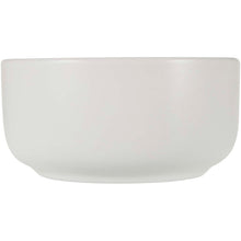 Load image into Gallery viewer, Noa wooden tray and ceramic serving bowls set — White (front)