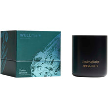 Load image into Gallery viewer, Wellmark scented candle — Black (detail)