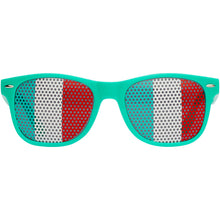 Load image into Gallery viewer, Vision sunglasses — Green (front)