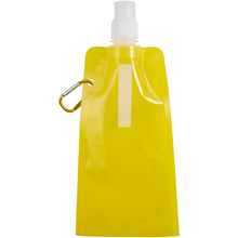 Load image into Gallery viewer, Sipzy 480 ml foldable water bottle — Yellow (front)