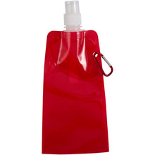 Load image into Gallery viewer, Sipzy 480 ml foldable water bottle — Red (back)