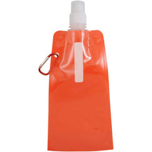 Load image into Gallery viewer, Sipzy 480 ml foldable water bottle — Orange (front)