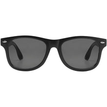 Load image into Gallery viewer, Sun Ray rPET sunglasses — Black (front)
