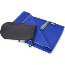 Load image into Gallery viewer, Pieter recycled PET ultra lightweight and quick dry towel 130 x 80 cm — Process blue