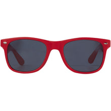 Load image into Gallery viewer, Sun Ray recycled plastic sunglasses — Red (front)