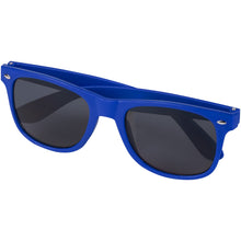Load image into Gallery viewer, Sun Ray recycled plastic sunglasses — Royal blue (detail)