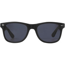 Load image into Gallery viewer, Sun Ray recycled plastic sunglasses — Black (front)