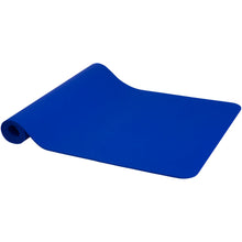 Load image into Gallery viewer, Virabha recycled TPE yoga mat — Blue (detail)
