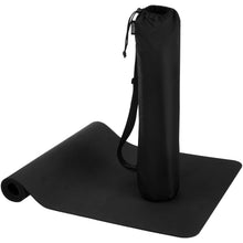 Load image into Gallery viewer, Virabha recycled TPE yoga mat — Black