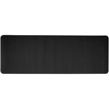 Load image into Gallery viewer, Virabha recycled TPE yoga mat — Black (front)