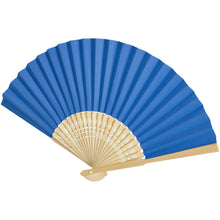 Load image into Gallery viewer, Carmen hand fan — Aqua blue