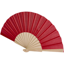Load image into Gallery viewer, Manuela hand fan — Red