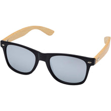 Load image into Gallery viewer, Hue sunglasses with bamboo temples — Silver