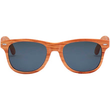 Load image into Gallery viewer, Mira wood-look sunglasses — Natural (front)