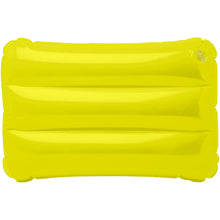 Load image into Gallery viewer, Sunny inflatable beach pillow — Yellow (front)