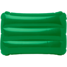 Load image into Gallery viewer, Sunny inflatable beach pillow — Green (back)