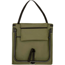 Load image into Gallery viewer, Serene beach lounger — Forest green (back)