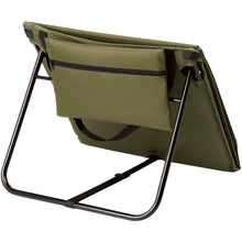 Load image into Gallery viewer, Serene beach lounger — Forest green (detail)