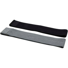 Load image into Gallery viewer, Grip 2-piece resistance band set — Black / Grey