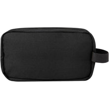 Load image into Gallery viewer, Joey GRS recycled canvas travel accessory pouch bag 3.5L — Black (back)