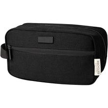 Load image into Gallery viewer, Joey GRS recycled canvas travel accessory pouch bag 3.5L — Black