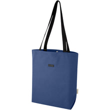 Load image into Gallery viewer, Joey GRS recycled canvas versatile tote bag 14L — Navy