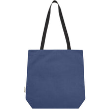 Load image into Gallery viewer, Joey GRS recycled canvas versatile tote bag 14L — Navy (back)