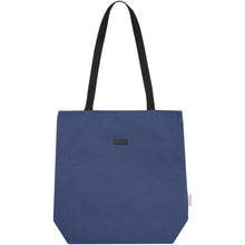 Load image into Gallery viewer, Joey GRS recycled canvas versatile tote bag 14L — Navy (front)