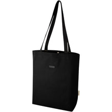 Load image into Gallery viewer, Joey GRS recycled canvas versatile tote bag 14L — Black
