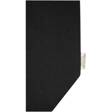 Load image into Gallery viewer, Joey GRS recycled canvas versatile tote bag 14L — Black (detail)
