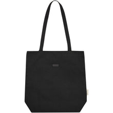 Load image into Gallery viewer, Joey GRS recycled canvas versatile tote bag 14L — Black (front)