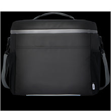Load image into Gallery viewer, Aqua 20-can GRS recycled water resistant cooler bag 22L — Black (detail)
