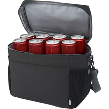 Load image into Gallery viewer, Aqua 20-can GRS recycled water resistant cooler bag 22L — Black (detail 2)