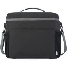 Load image into Gallery viewer, Aqua 20-can GRS recycled water resistant cooler bag 22L — Black (front)