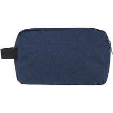 Load image into Gallery viewer, Ross GRS RPET toiletry bag 1.5L — Heather navy (back)