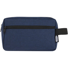 Load image into Gallery viewer, Ross GRS RPET toiletry bag 1.5L — Heather navy (front)