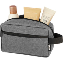 Load image into Gallery viewer, Ross GRS RPET toiletry bag 1.5L — Heather grey (detail)